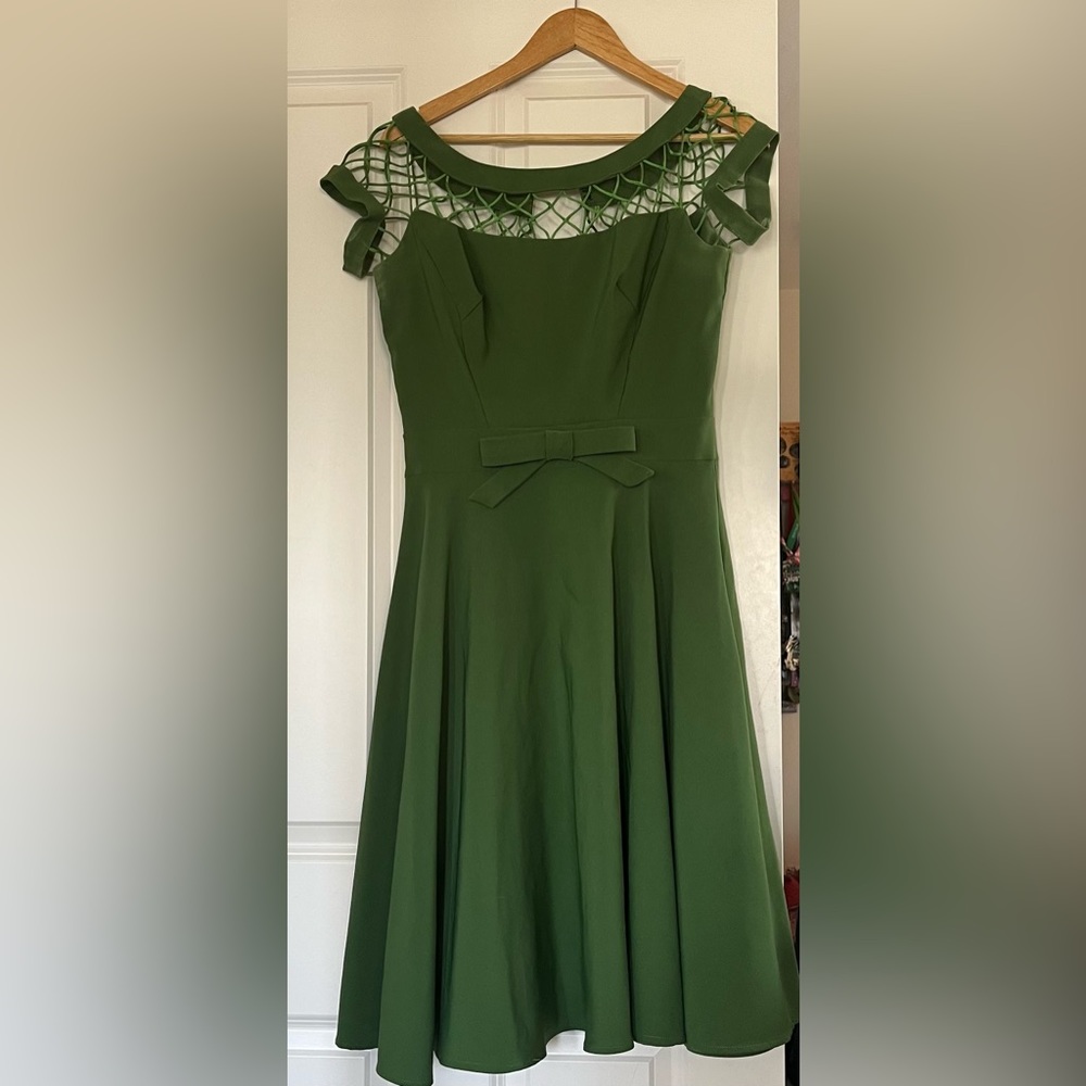 Tatyana M Alika Circle dress green